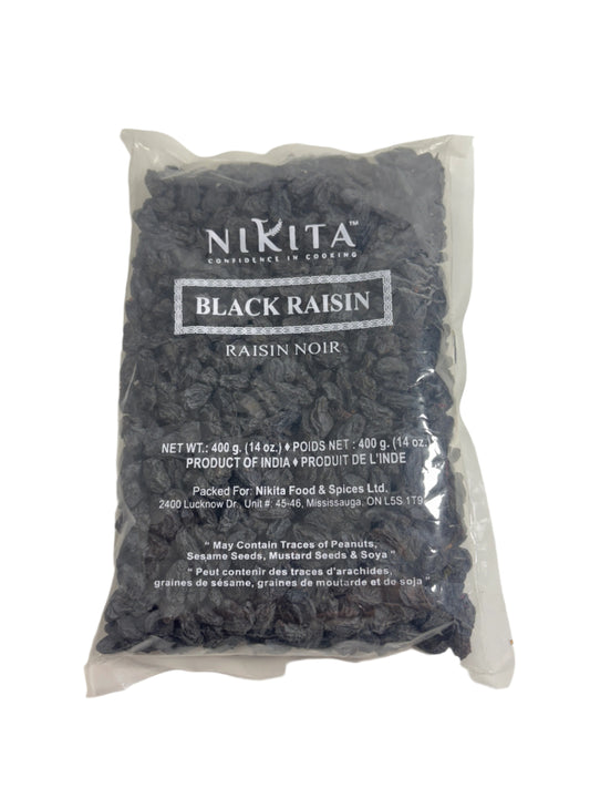 Nikita Black Raisins-400Gm