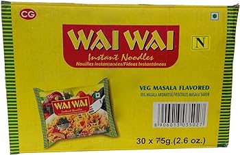 Wai-Wai Instant Vegetable Flavored Noodles-30x75Gm