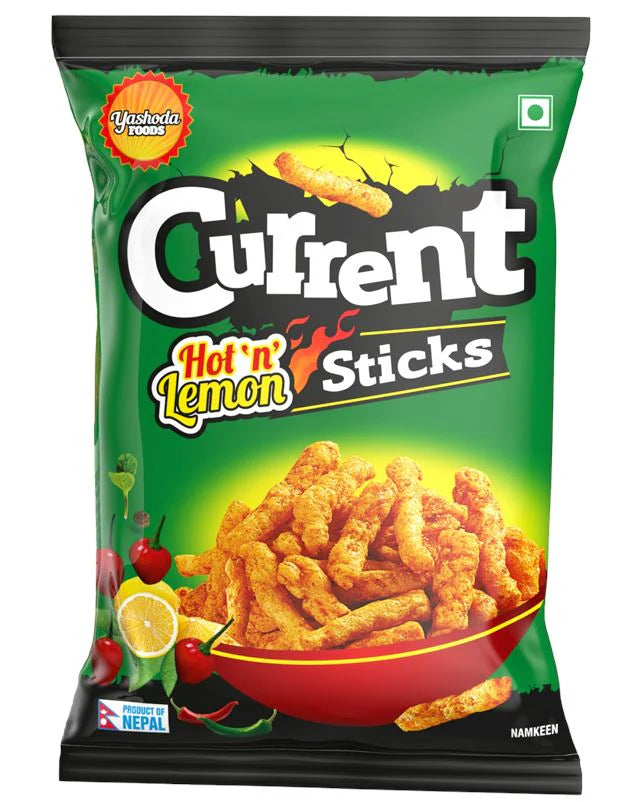 Current Hot & Lemon Sticks-80Gm