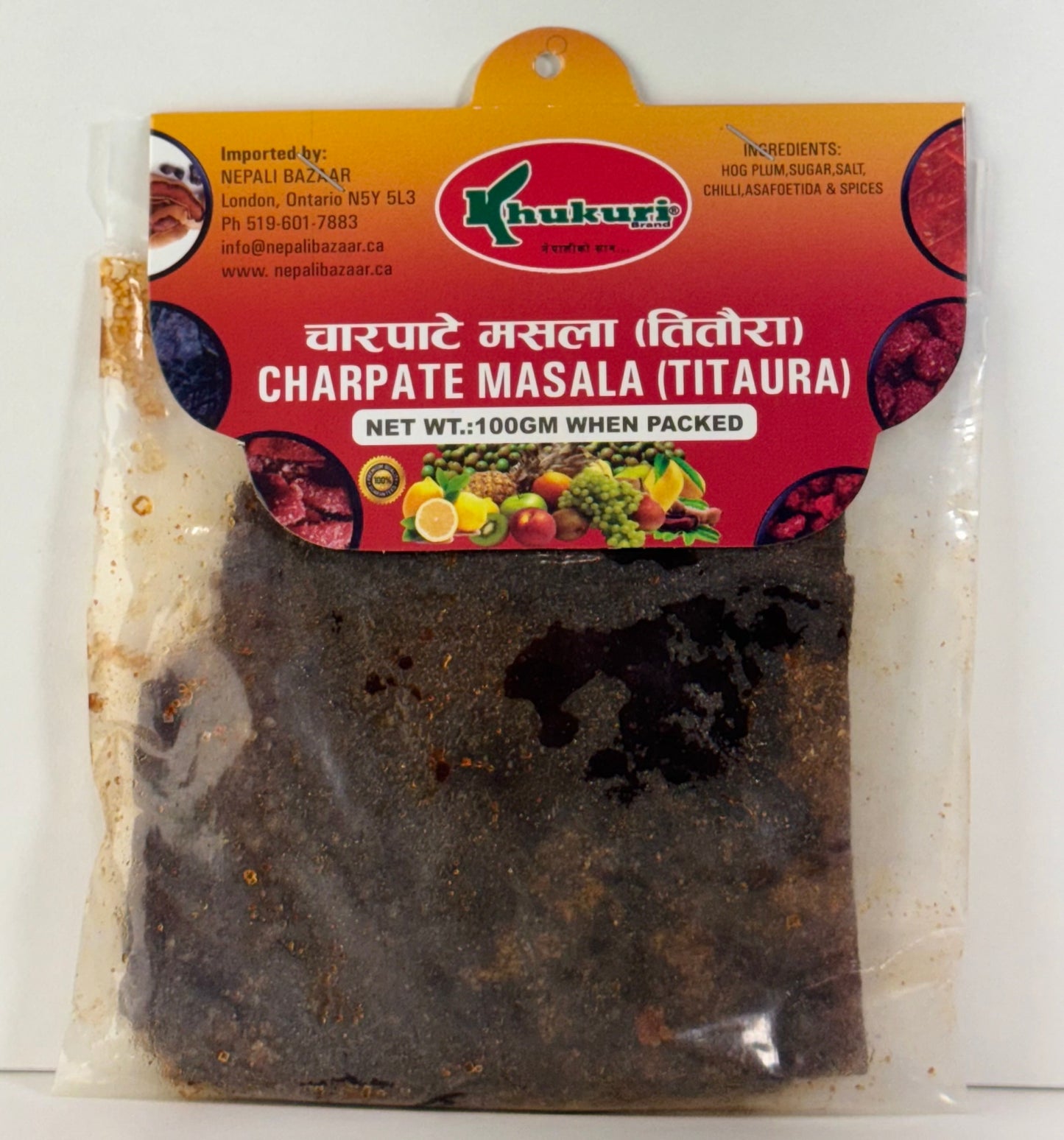 Charpate Masala (Titaura)-100Gm