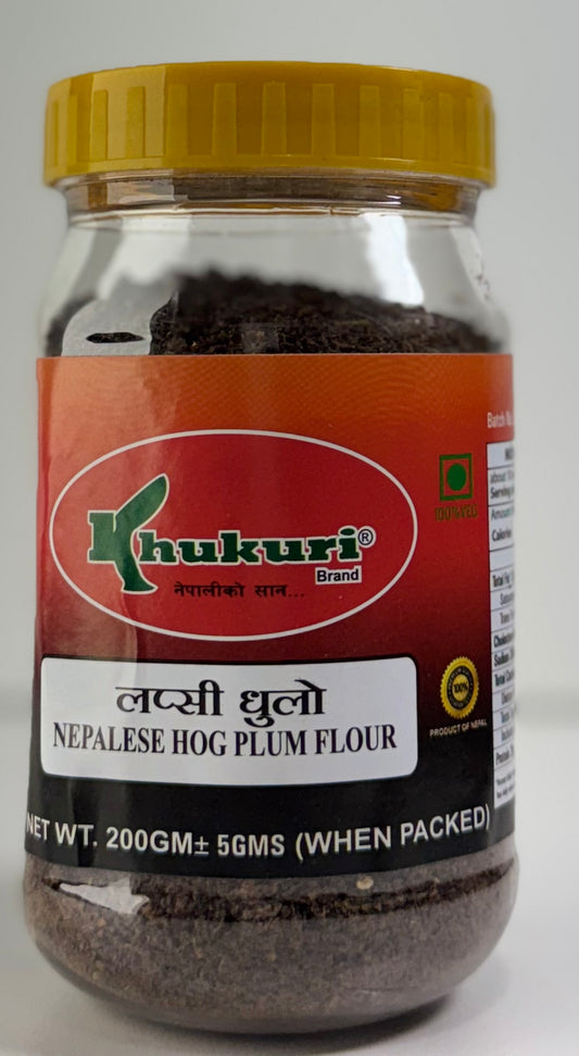 Khukuri Brand Nepalese Hot Plum Flour (Lapsi ko Dhulo)-200Gm