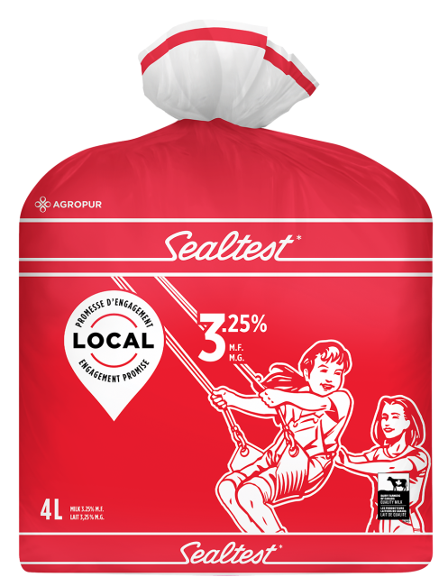 Sealtest Homogenized 3.25% M.F. Milk - 4L