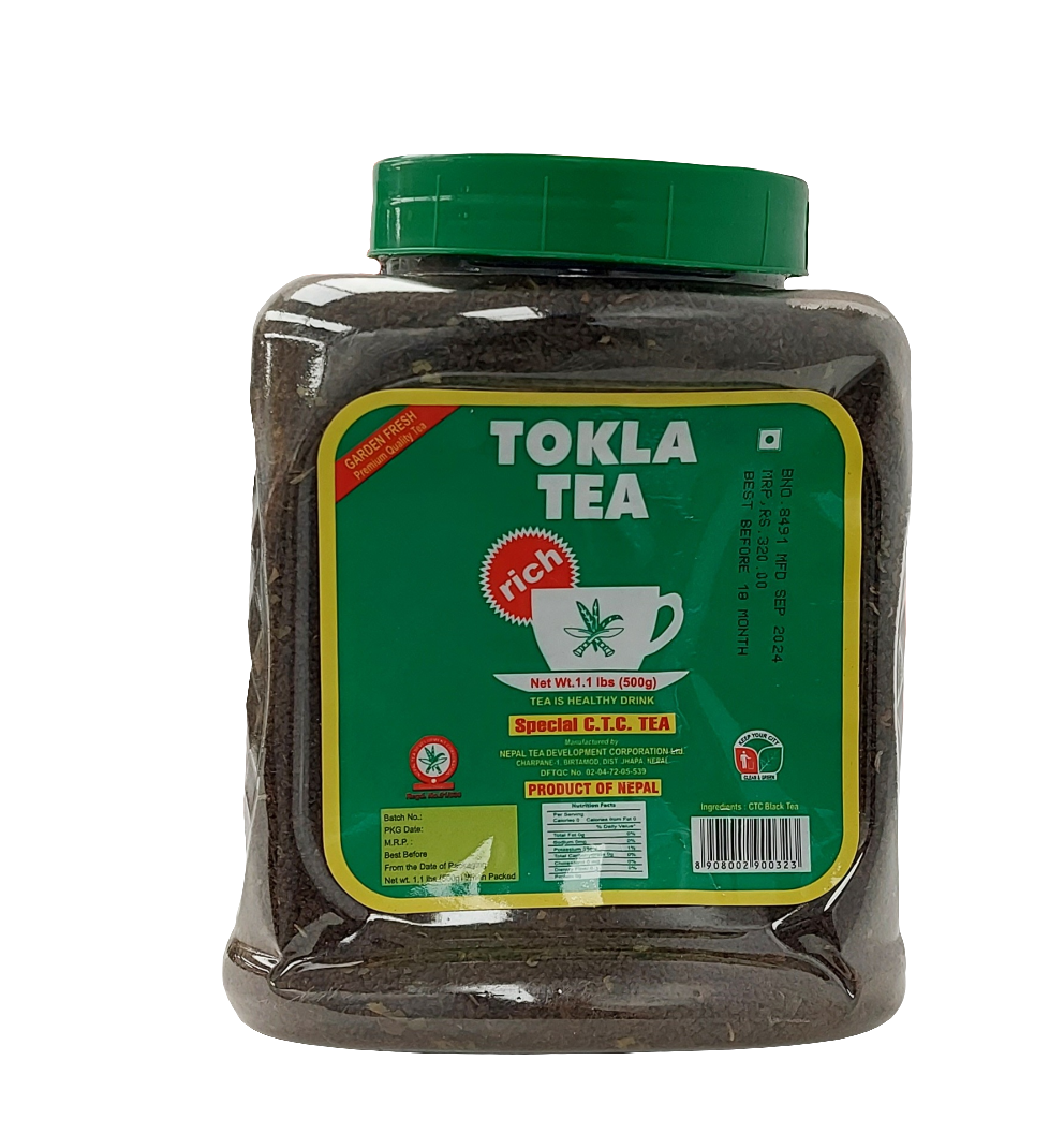 Tokla Tea Jar 500Gm