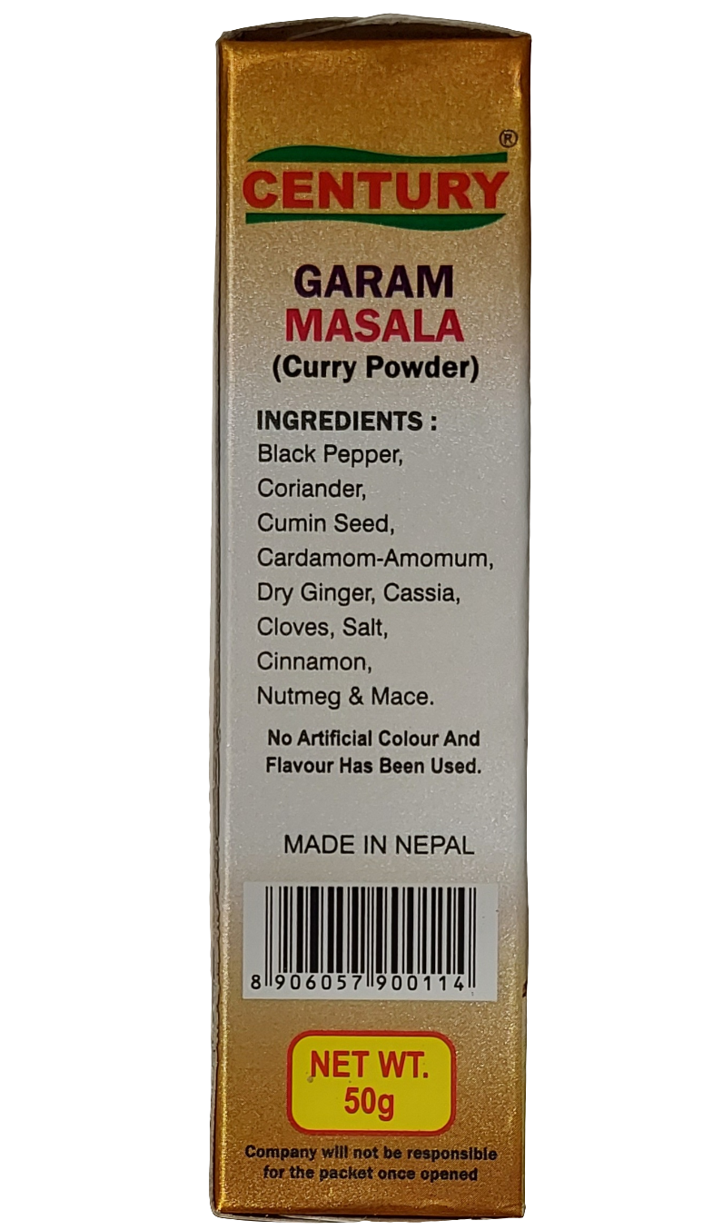 Century Garam Masala 50Gm