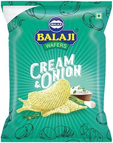 Balaji Wafers Cream & Onion-135Gm