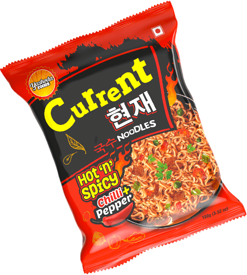 Current Hot & Spicy Noodles-20 Packets Box