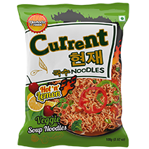 Current Veggie Hot 'n' Lemon Noodles Box - 500gm x 4 packs