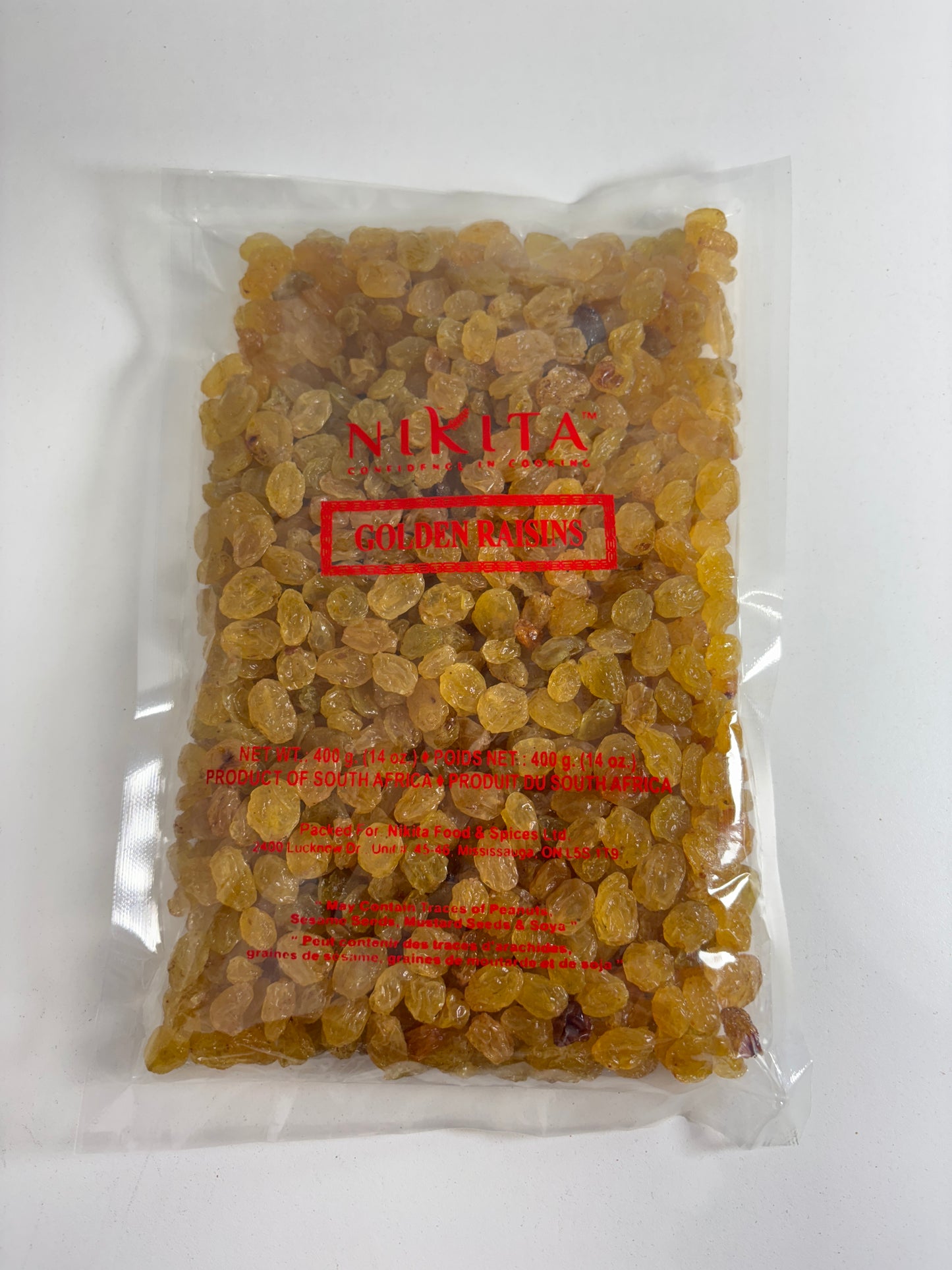 Nikita Golden Raisins-400Gm