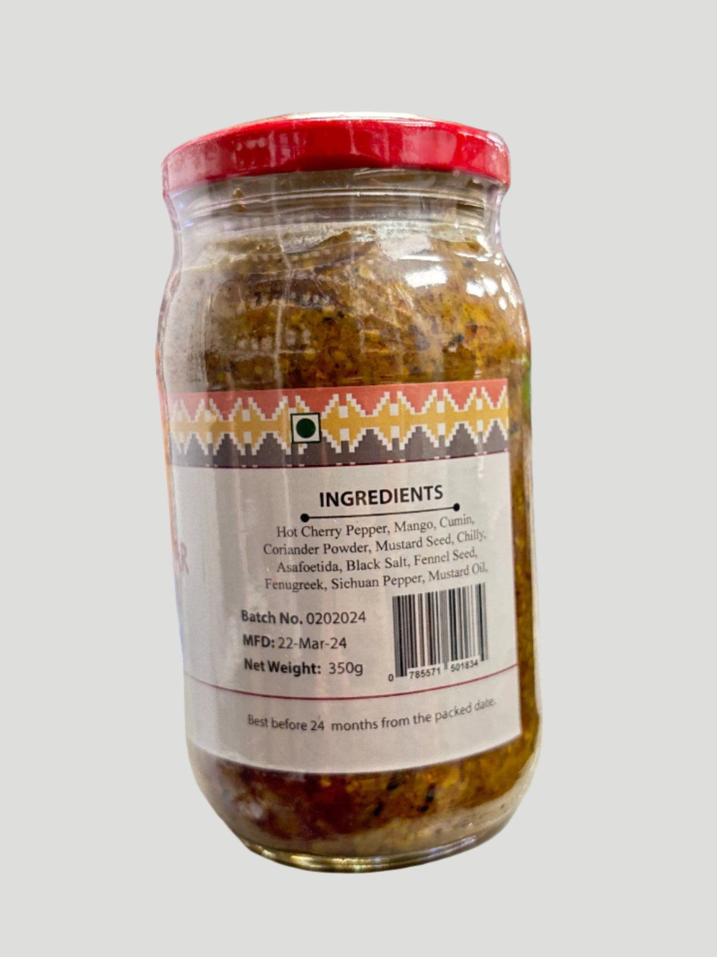 Nepali Garden Dalle & Aap Achar (Red Cherry Pepper & Mango Pickle)-350Gm