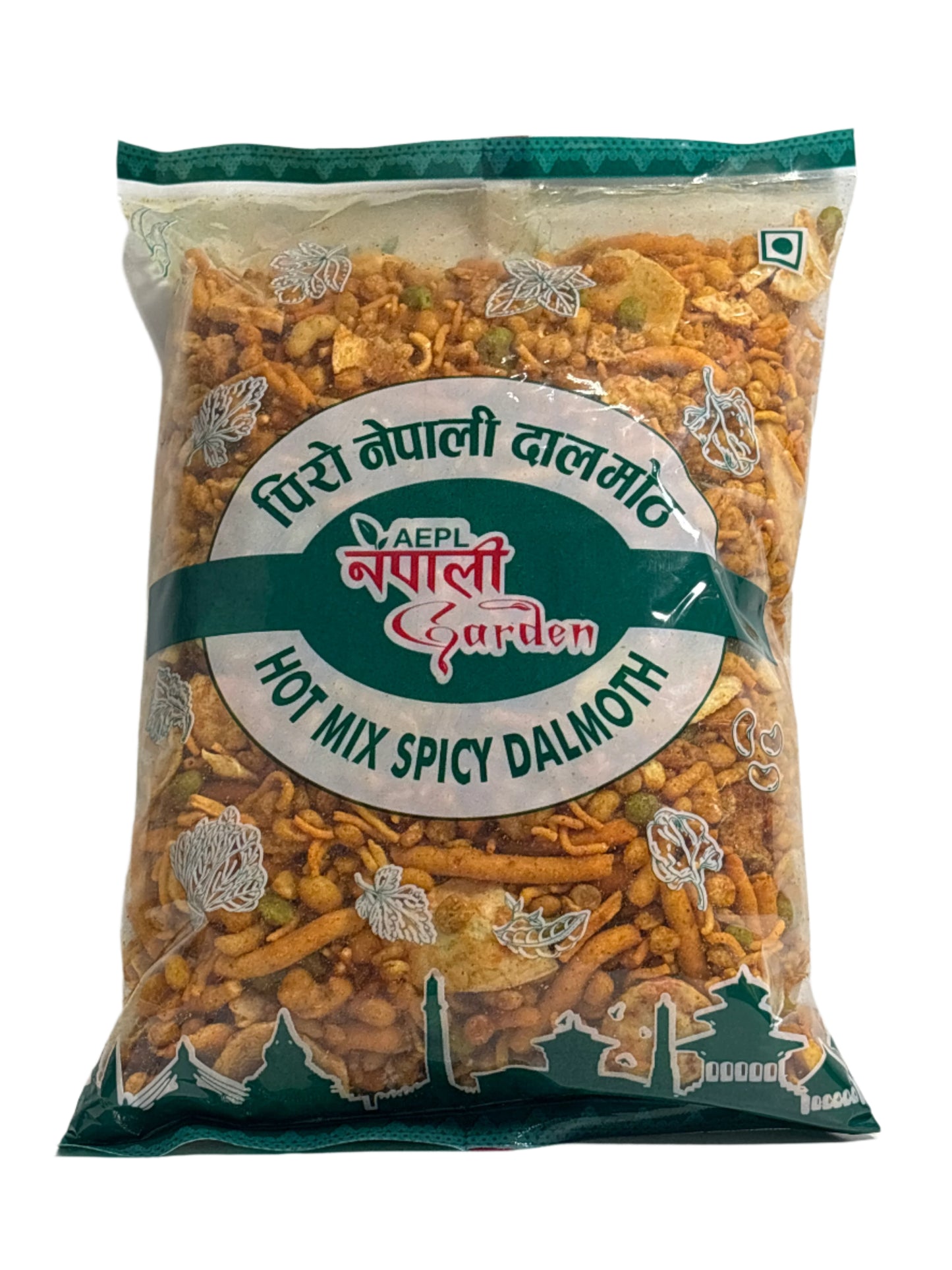 Nepali Garden Hot Mix Spicy Dalmot (Piro Nepali Dalmoth)-500Gm