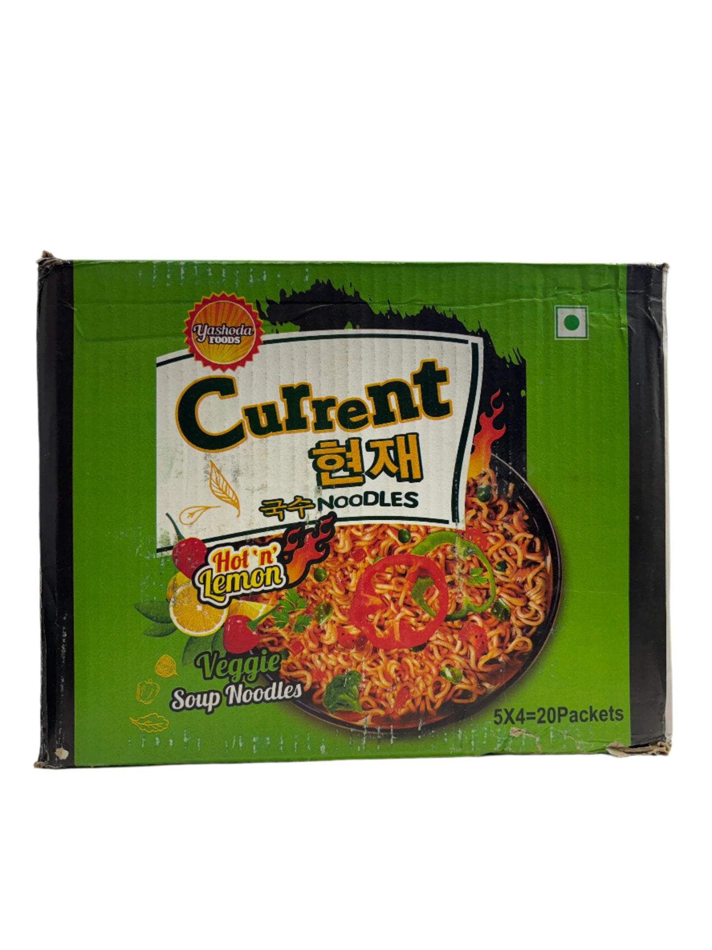 Current Veggie Hot 'n' Lemon Noodles Box - 500gm x 4 packs