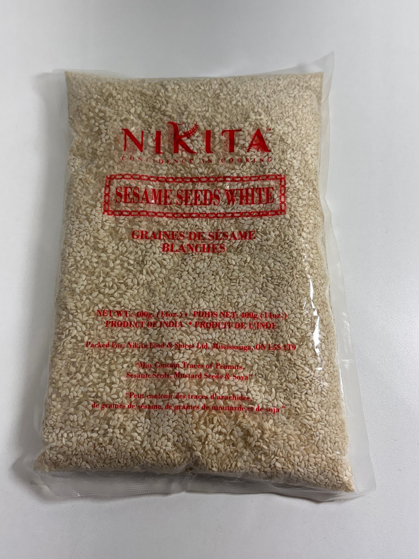 Nikita Sesame Seeds White-400Gm