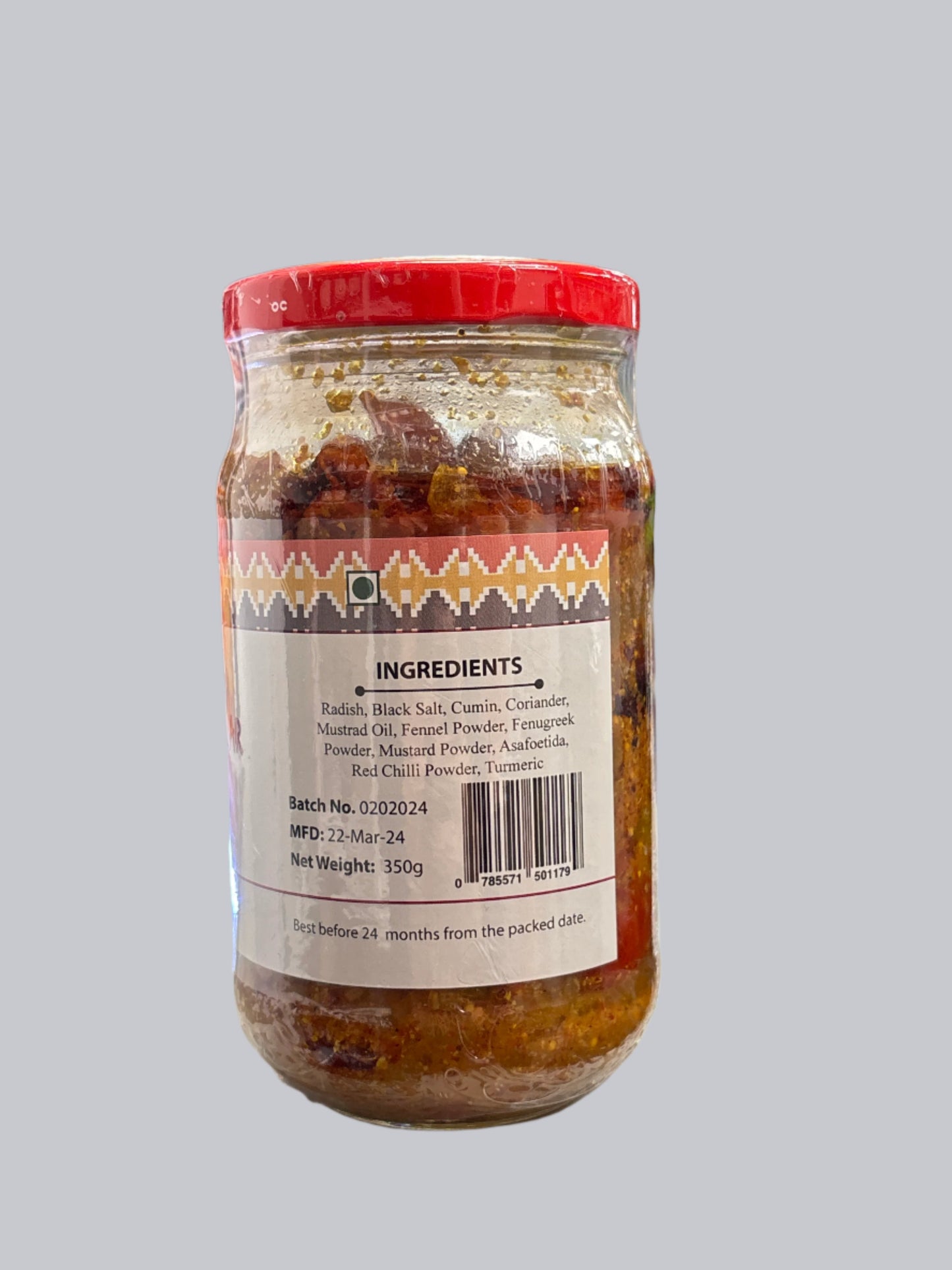 Nepali Garden Dalle & Mula Achar (Red Cherry Pepper & Radish Pickle)-350Gm