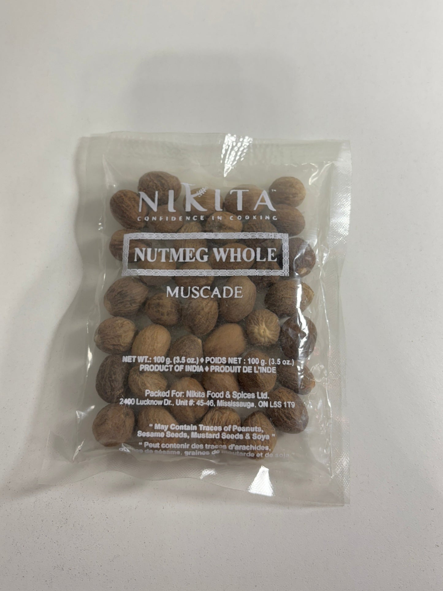 Nikita Nutmeg Whole-100Gm