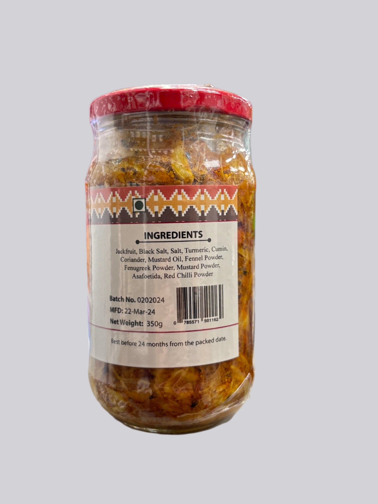 Nepali Garden Dalle & Katahar (Red Cherry Pepper & Jackfruit Pickle)-350Gm