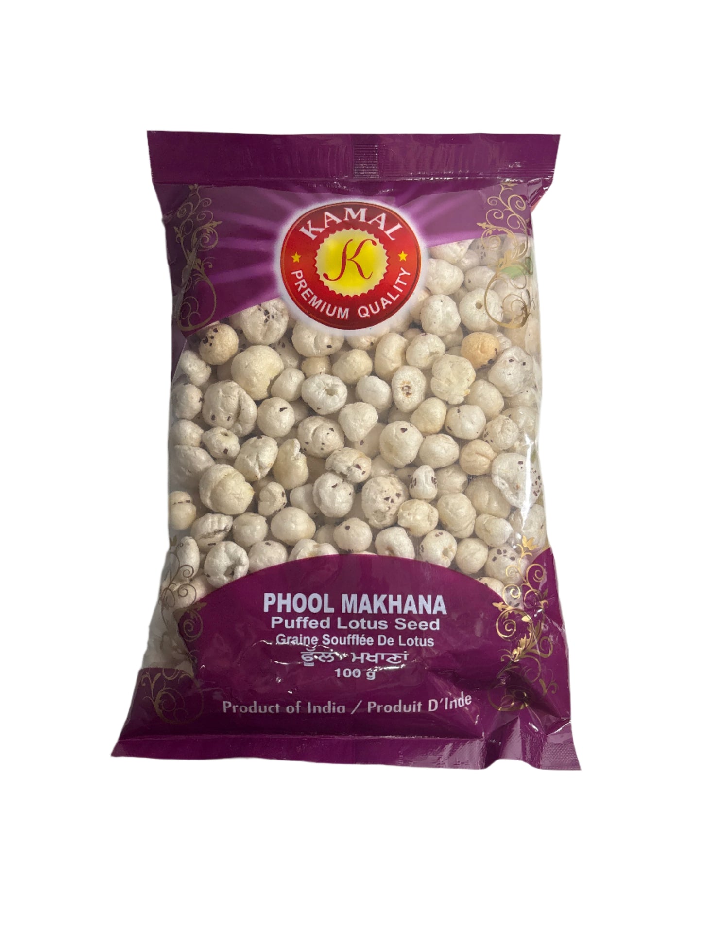 Kamal Premium Quality Phool Makhana- 100Gm