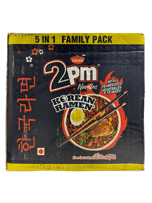 2PM Korean Ramen Noodle Box-2000Gm (500Gm x 4 packs)