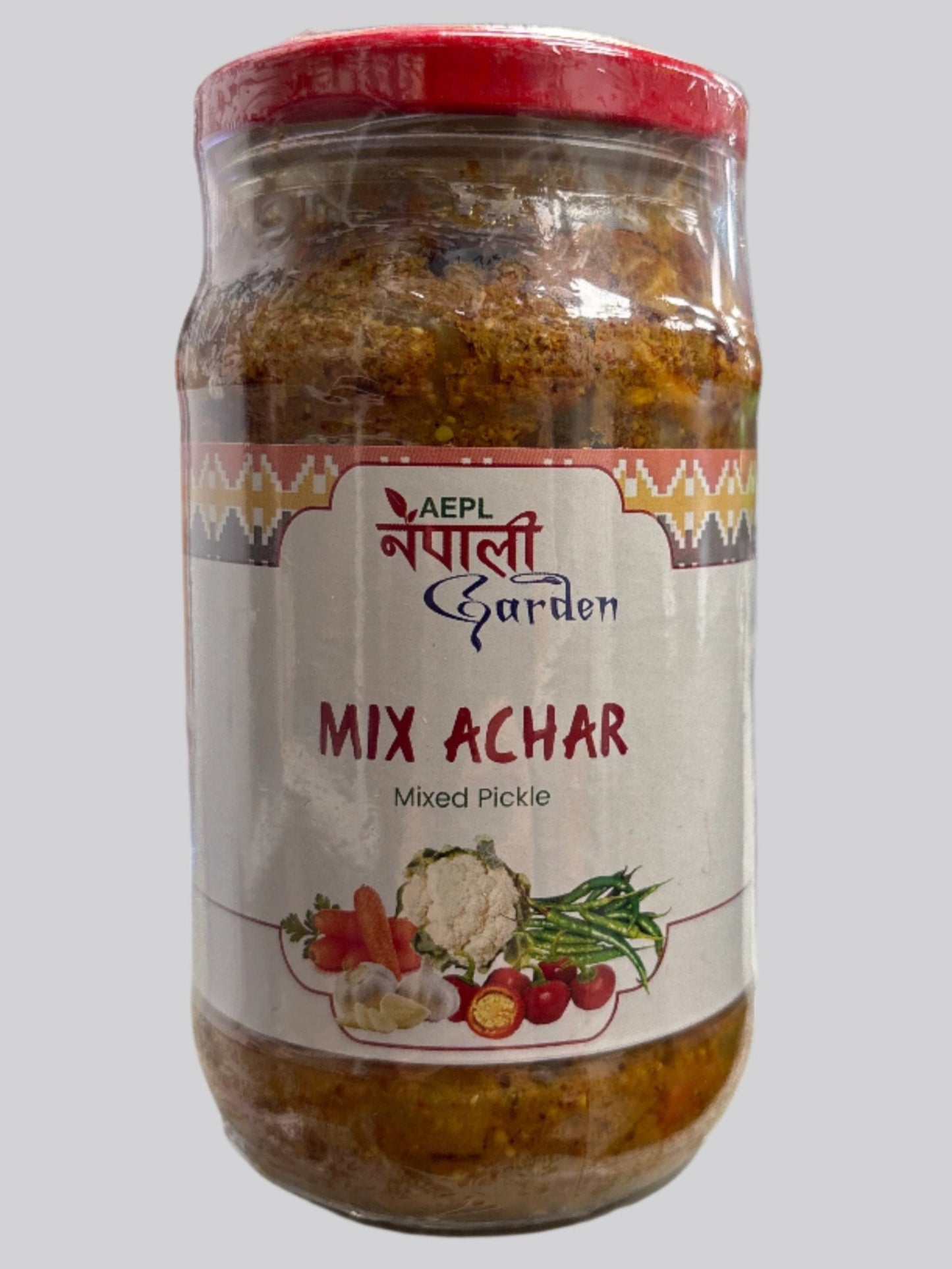 Nepali Garden Mix Achar (Mixed Pickle)-350Gm