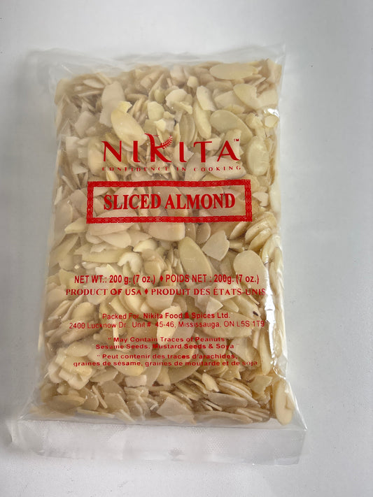 Nikita Sliced Almond-200Gm