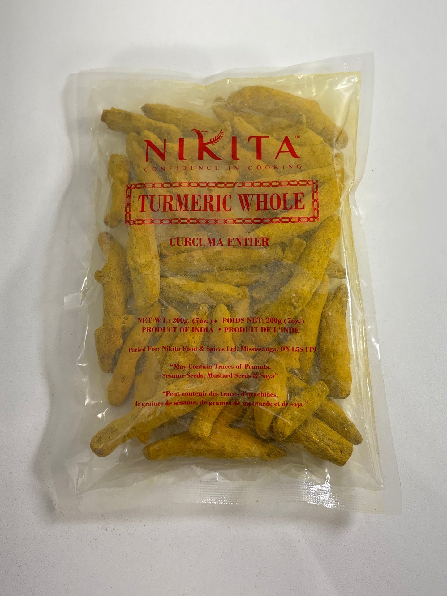 Nikita Turmeric Whole-200Gm