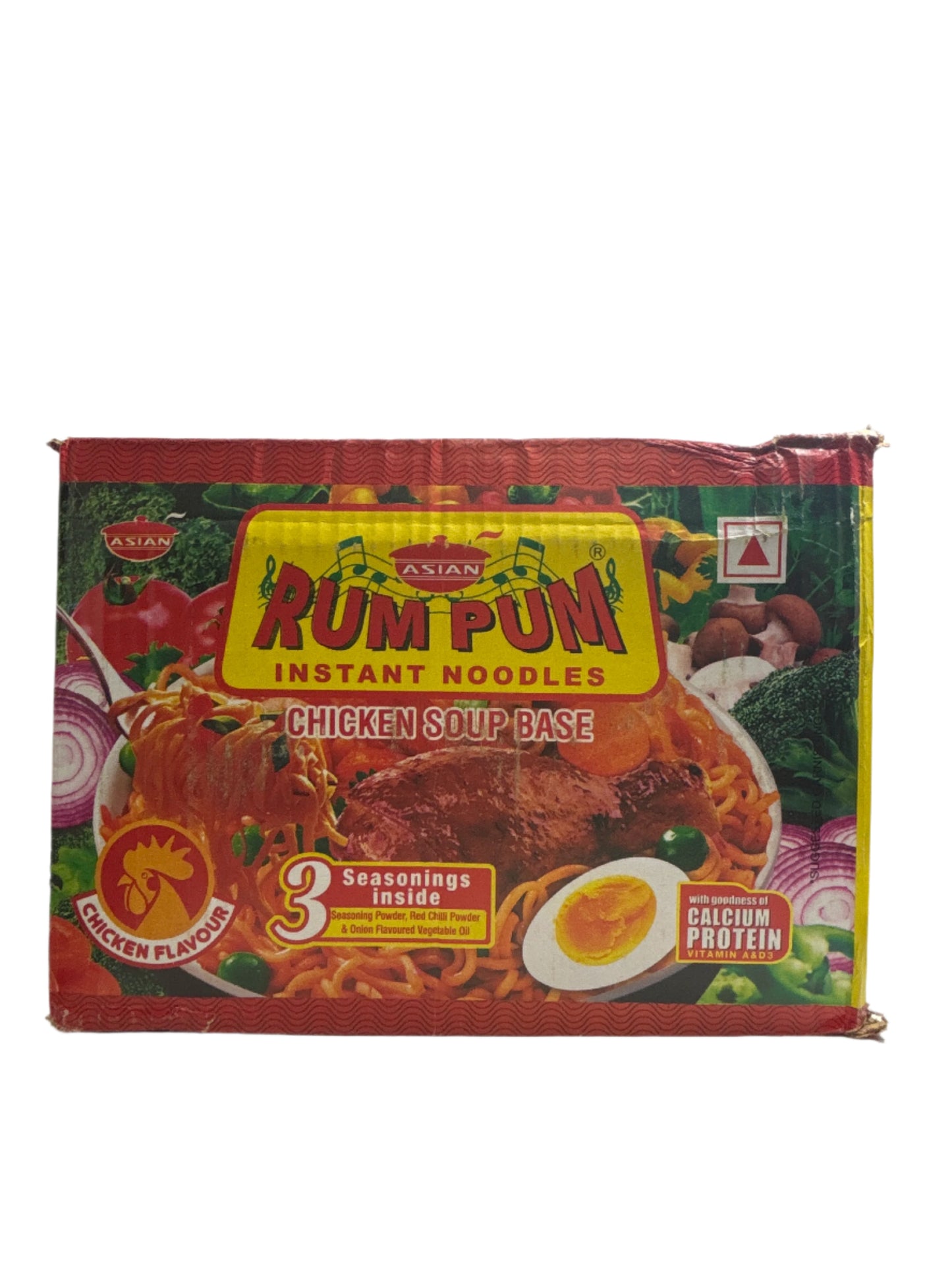 RumPum Chicken Flavored Noodle Box- 1800Gm (60Gm x 30 packs)