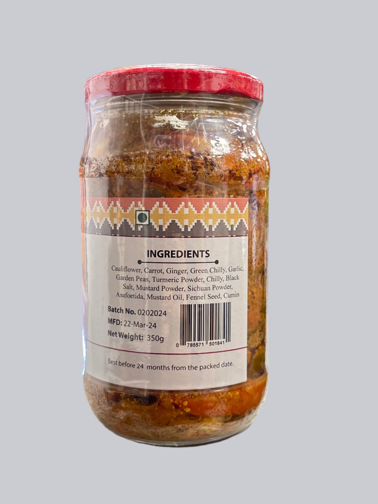 Nepali Garden Mix Achar (Mixed Pickle)-350Gm