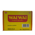 Wai Wai Instant Chicken Flavored Noodles Box - 30x75g