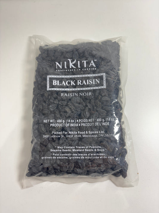 Nikita Black Raisins-400Gm