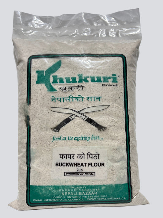 Khukuri Brand Phapar ko Pitho (Buckwheat Flour) - 2Lb