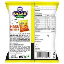 Balaji Wafers Banana Wafers Mast Mari-25Gm