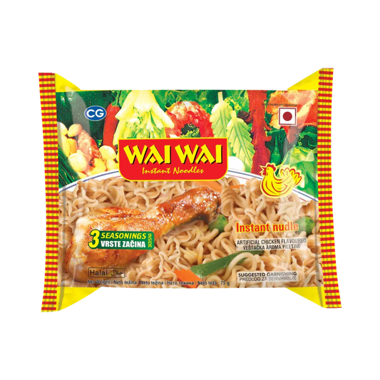 Wai Wai Instant Chicken Noodles - 75gm